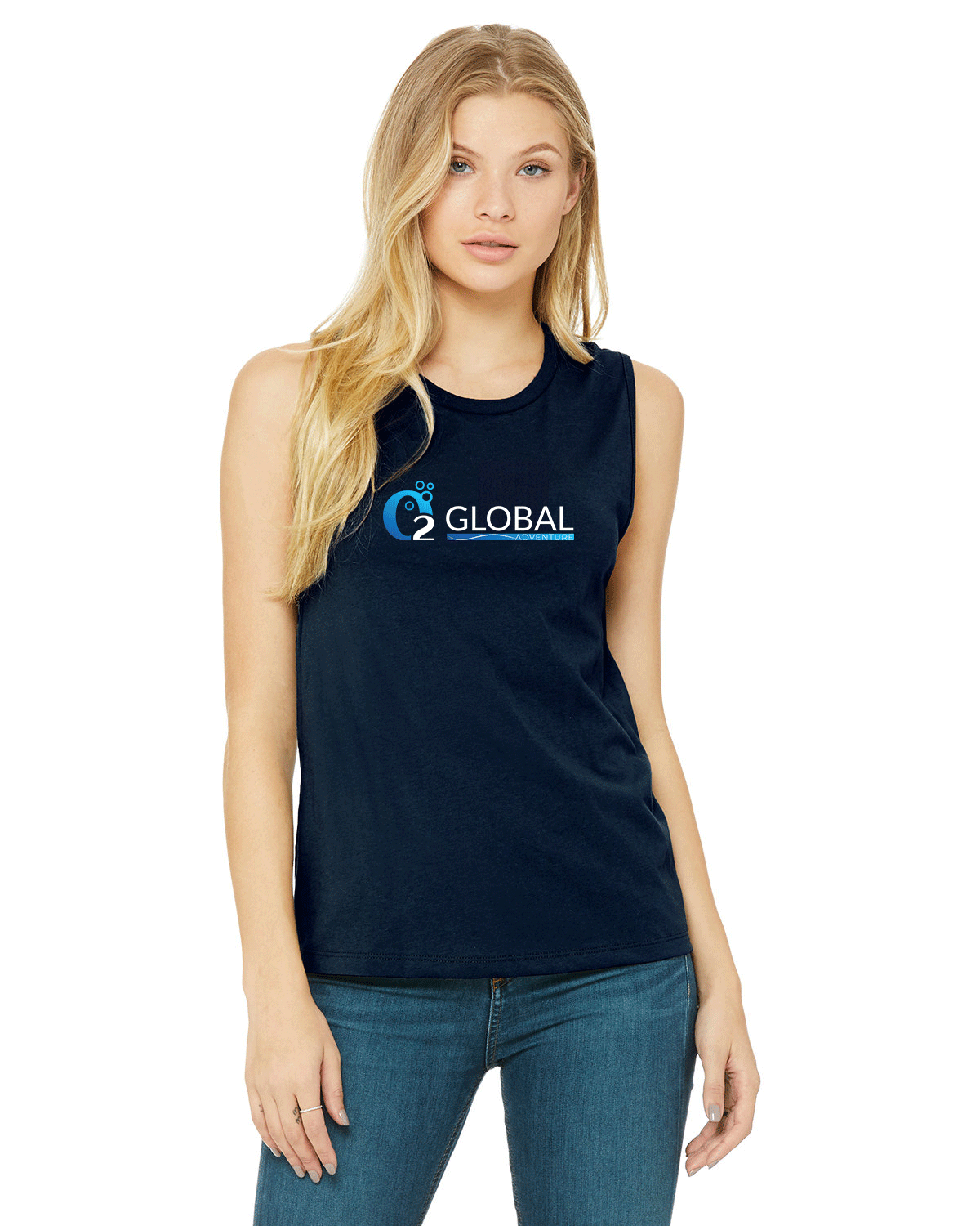 O2 - b6003 Bella + Canvas Ladies' Jersey Muscle Tank