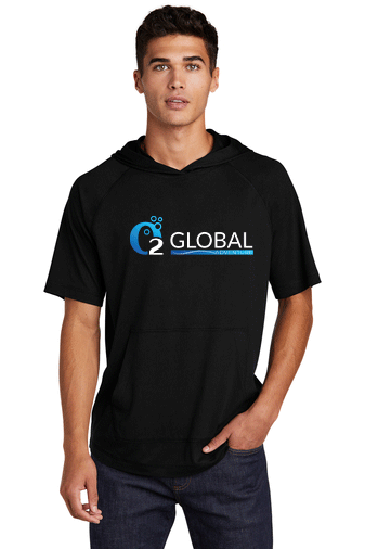 O2 - ST404 Sport-Tek ® PosiCharge ® Tri-Blend Wicking Short Sleeve Hoodie
